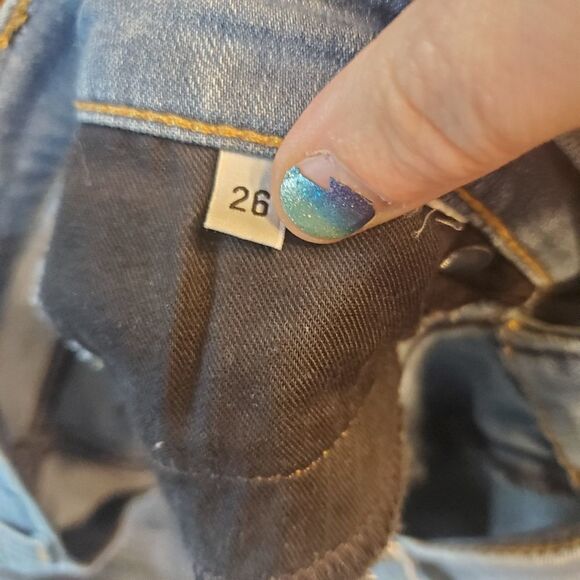 Hudson distressed ankle jeans sz 26 - Picture 4 of 5